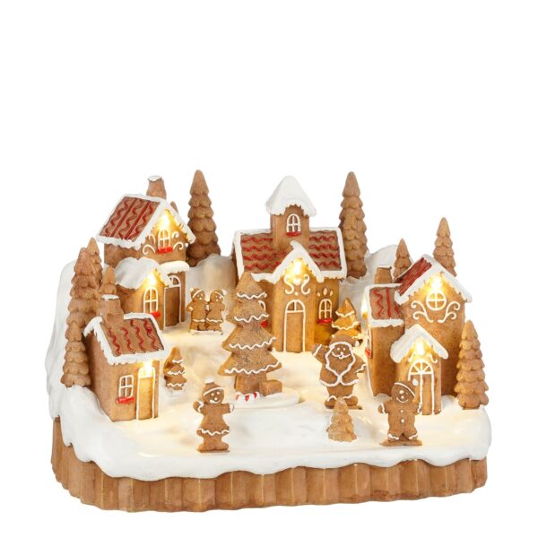 Piparkoogiküla pruun LED 24,5x16x h16,5cm