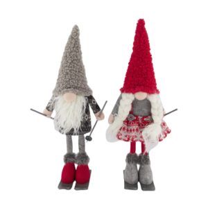 Kuju päkapikk 16x12x45cm punane/hall 1tk, värvivalik