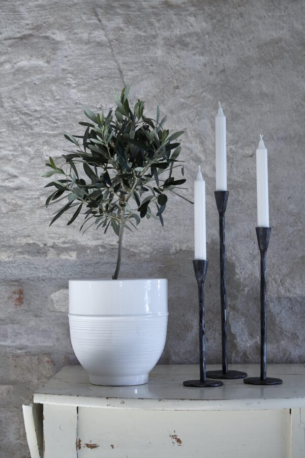 Toalillepott Linnea 17x18cm valge