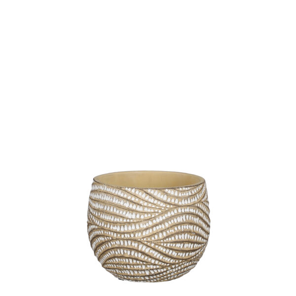 Lillepott Hendrick  h12,5xd15cm beez