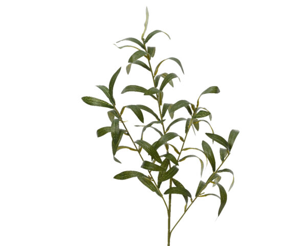 Kunsttaim oliivilehed d14x h77cm roheline