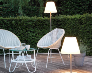 Solarvalgusti lamp d38x h158cm soe valge