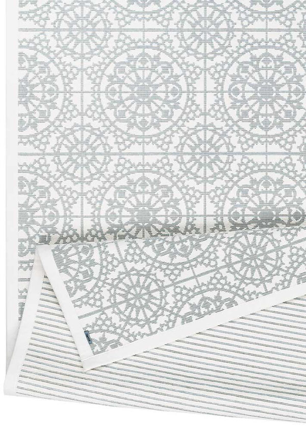 Kahepoolne vaip Narma Raadi valge 140x200cm