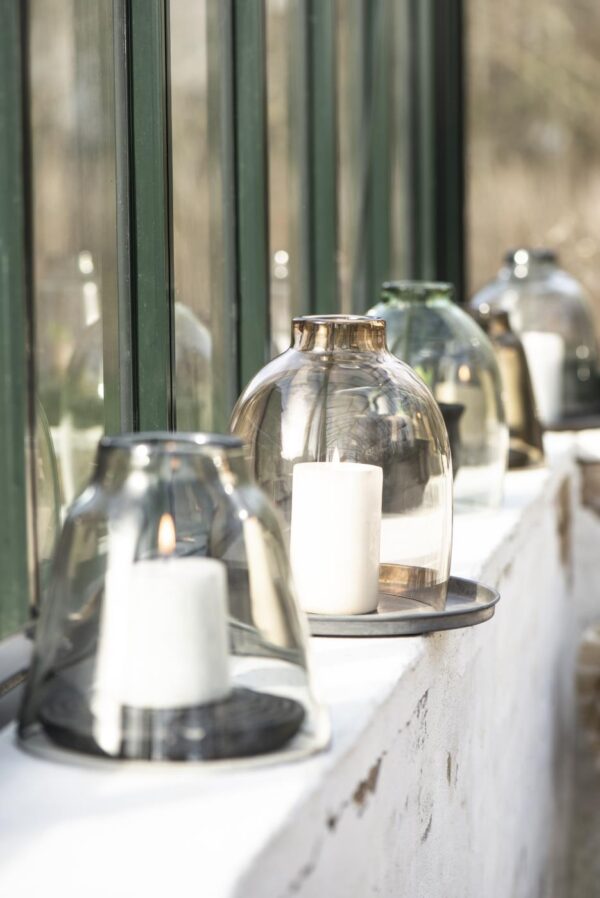 Küünlaalus hall 19,5cm