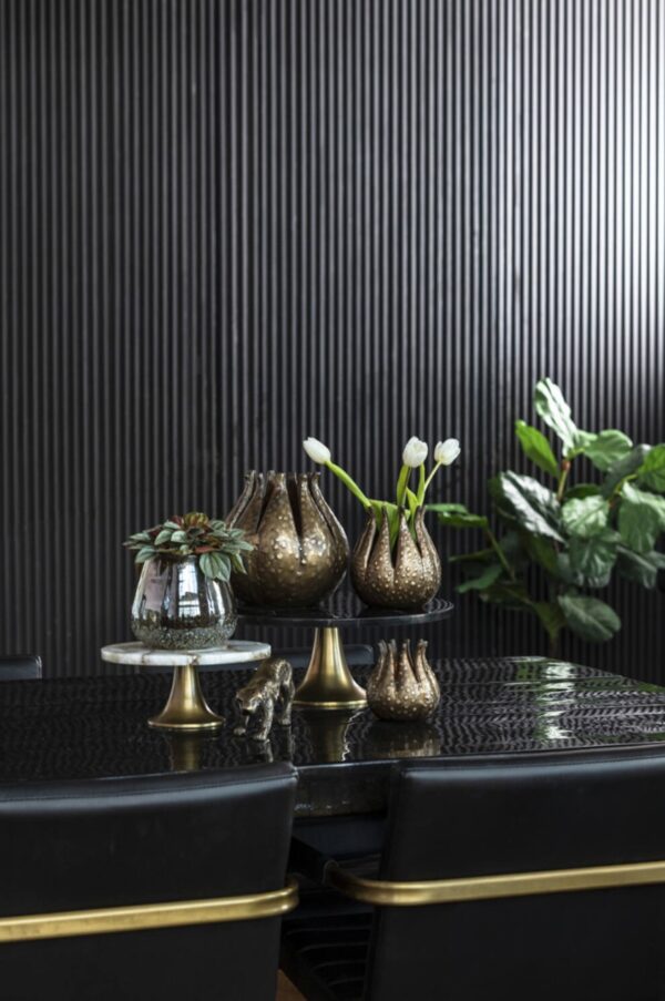 Vaas Mikis d20x22cm antiikpruun