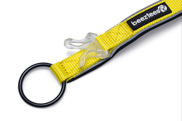 Kaelarihm Beeztees koerale Parinca 35-40x2cm kollane tulega