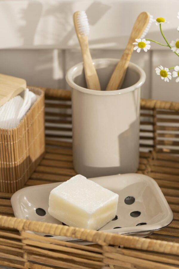 Hoiutops d8x h12cm emailitud, liivakarva