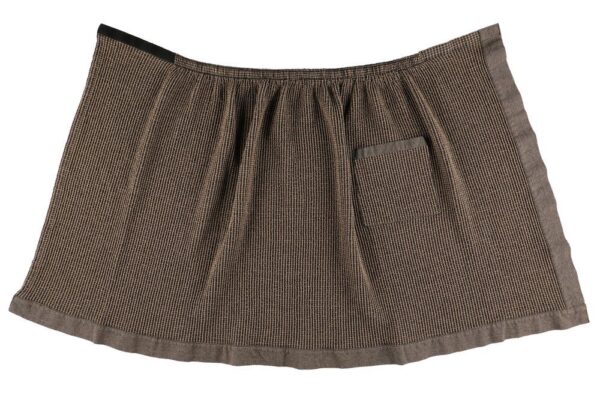 Rento saunaseelik Kenno 70x145cm must/beez