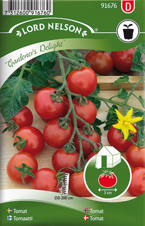 Kirsstomat 'Gardener's Delight' kõrge