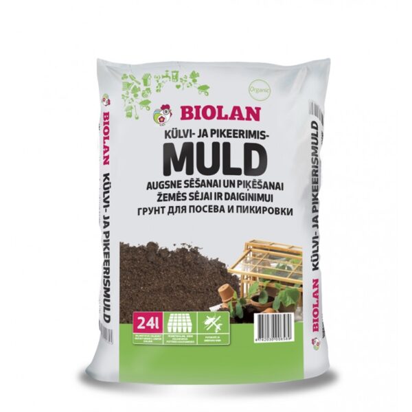 Biolan külvi- ja pikeerimismuld 24L