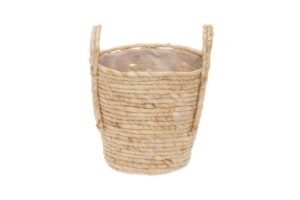 Korv Linda kilest sisuga Ø20x h26cm pruun