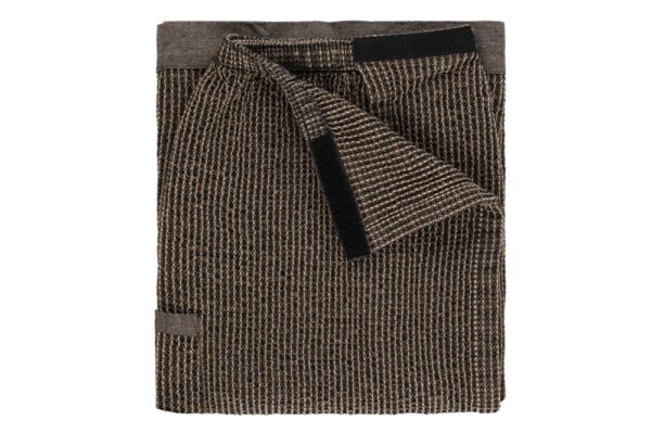 Rento saunaseelik Kenno 70x145cm must/beez