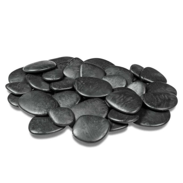 Dekoratiivkivid L plastikust 50x50cm must