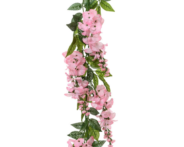 Kunstlille vanik Hiina sinivihm roosa Ø27x h156cm