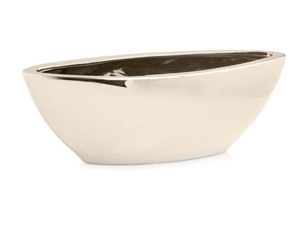 Lillepott Laevuke Ø40x14x h14cm kuldne