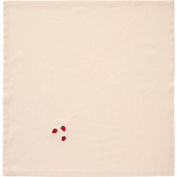 Salvrätik maasikatega kreem 40x40cm