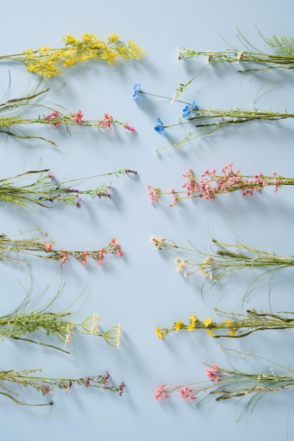 Kunstlill siniste õitega Ø6x h75cm