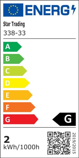 Elektripirn LED E14 T20 2×11,5cm