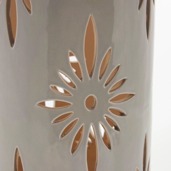 Latern Hilde kreem Ø20x h39cm