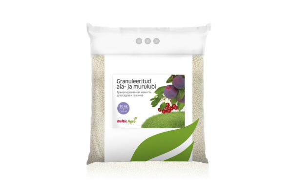 Baltic Agro Granuleeritud aia- ja murulubi 10 kg