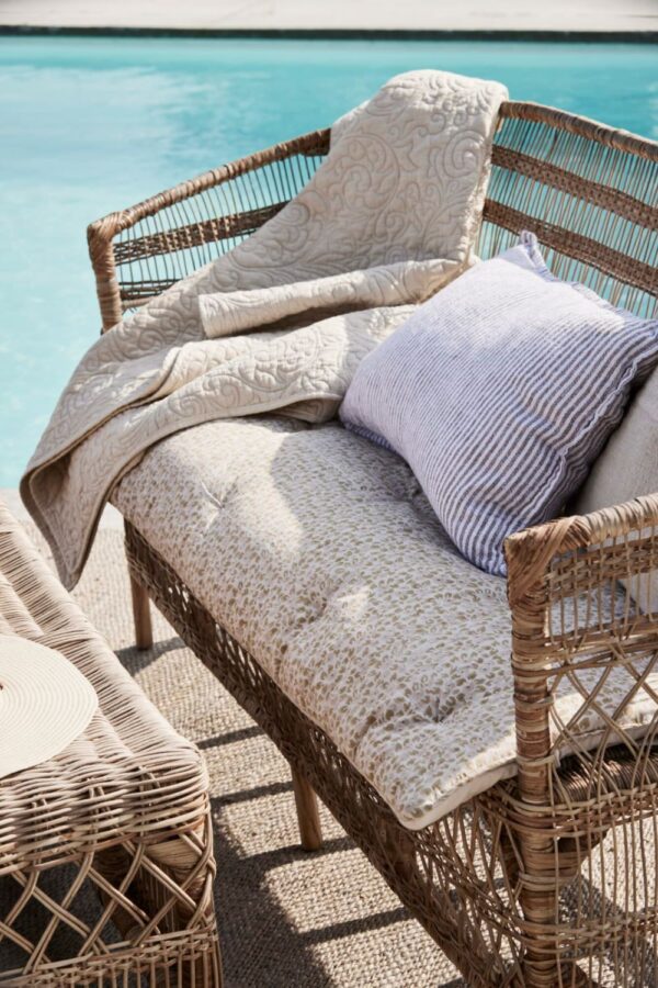 Voodikate Isabelle kreem 170x130cm