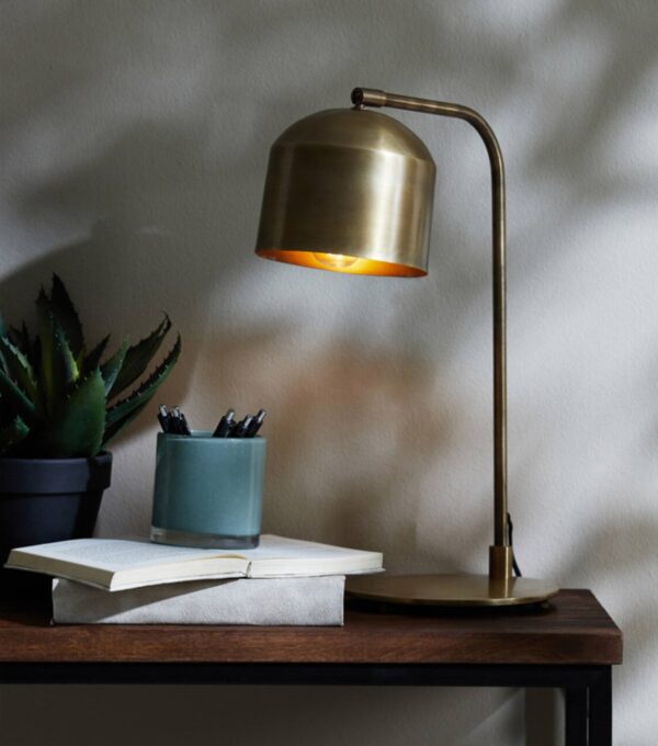 Laualamp Aleso pruun 32x20x h48cm