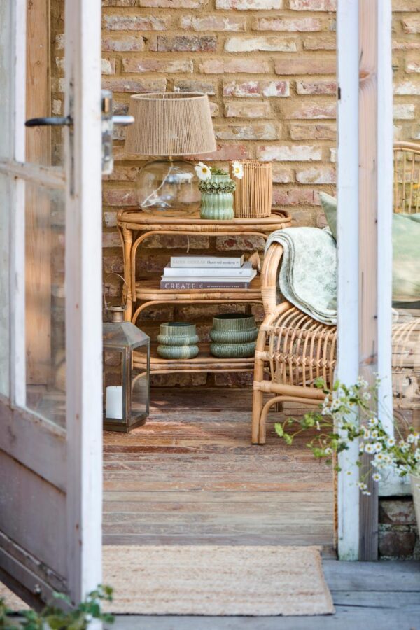 Vaas Hortensia roheline Ø12,5x h15,5cm