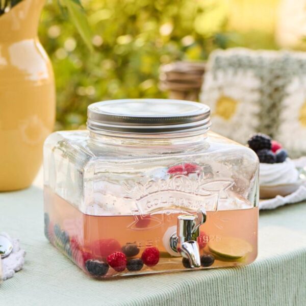 Jooginõu kraaniga klaasist 3,6L