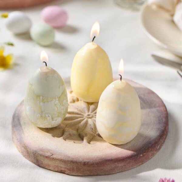 Küünal Muna kollane Ø4,5x h6cm