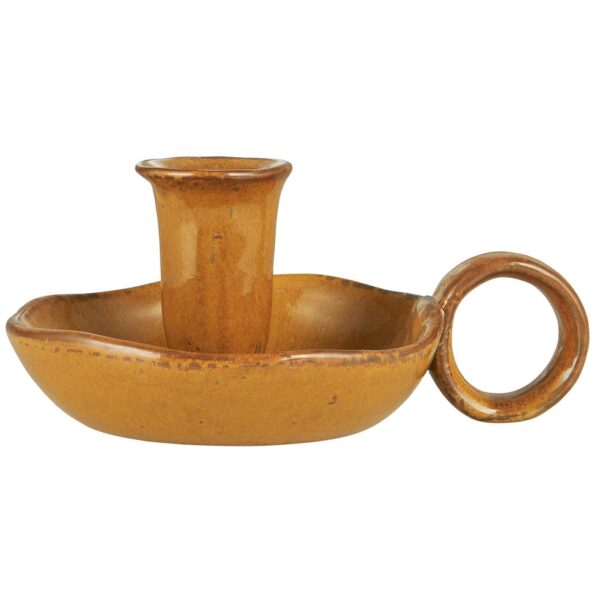 Küünlajalg Ocean pruun Ø11x 14,5x h6,5cm