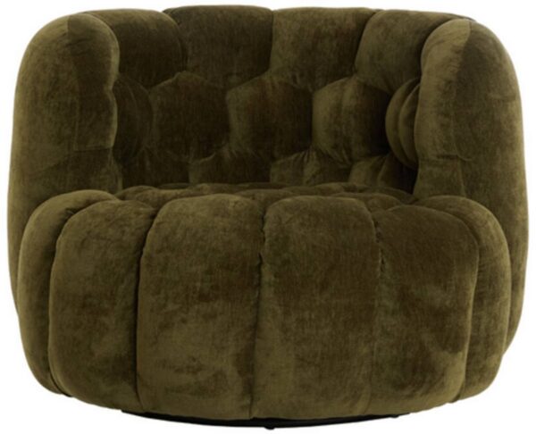 Tugitool Amara oliiviroheline 100x98x h72cm