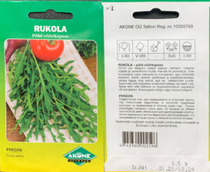 Põld-võõrkapsas (rukola) 0,5g