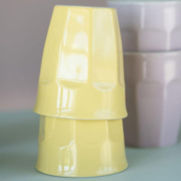 Latte kruus Mynte Lemonade Ø8,5x h9,5cm