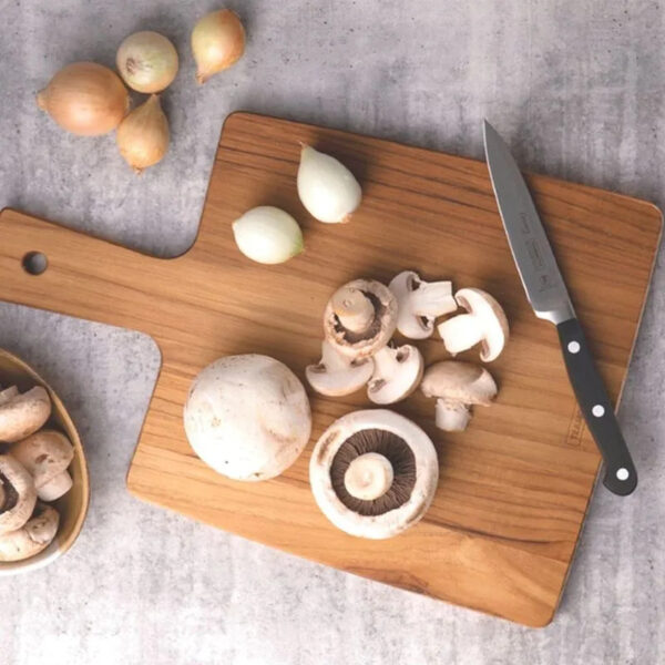 Lõikelaud tiikpuu 34x23x h1,8cm