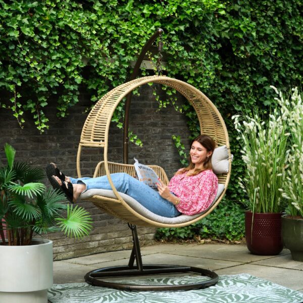 Ripptool Kauai pruun 118x127x h201cm