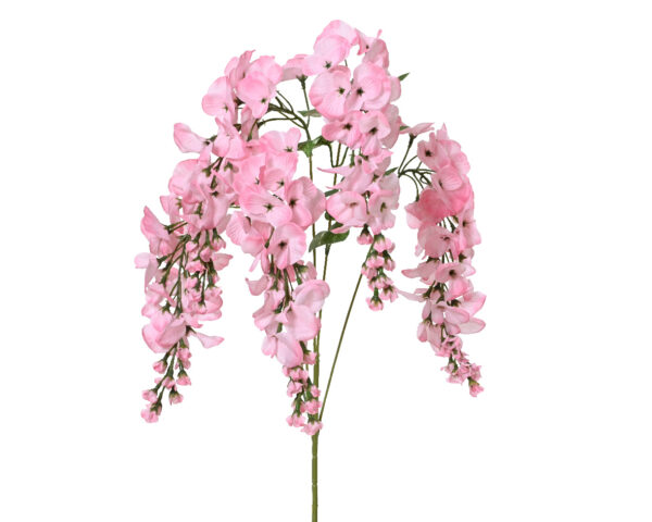 Kunstlill Hiina sinivihm roosa 34x12x h99cm