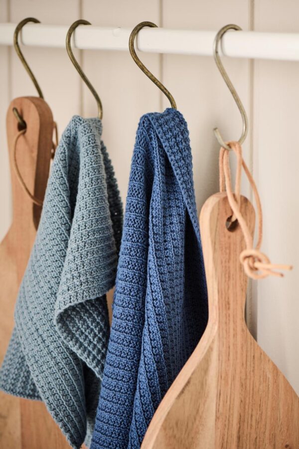 Rätik kootud tumesinine 40x60cm