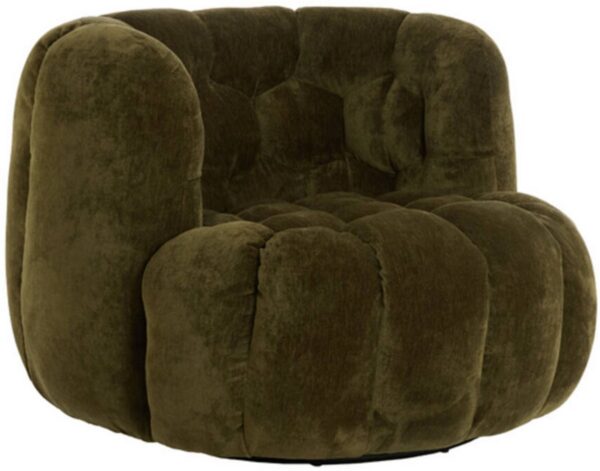 Tugitool Amara oliiviroheline 100x98x h72cm