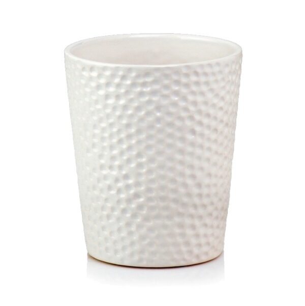 Orhideepott Barcelona Ø13x h15cm valge