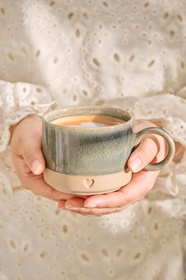 Kruus südamega roheline 290ml