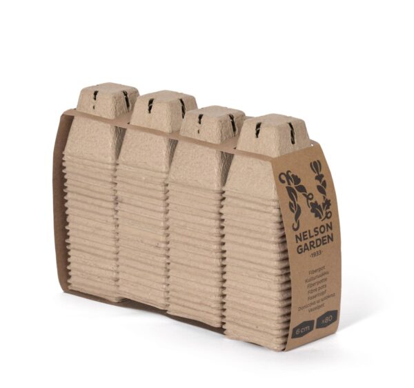 Papist istutuspott 6x6cm 80tk