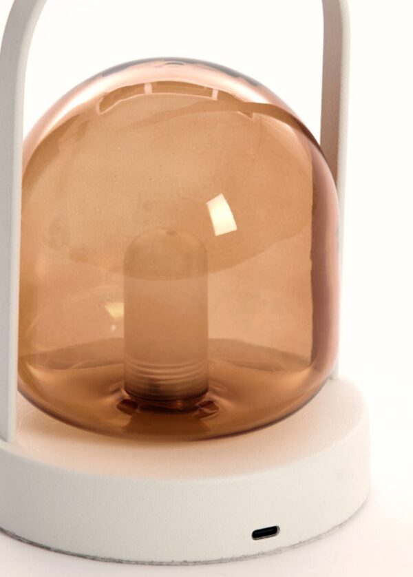 Laualamp Yeremi Led pruun Ø12x h19cm