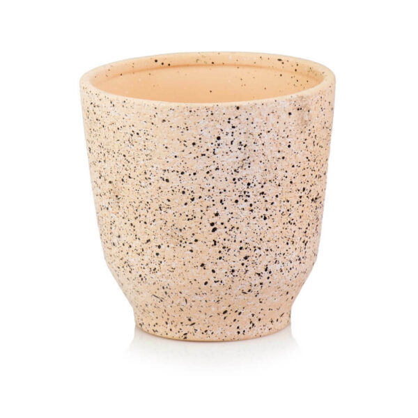 Lillepott Terrazzo Ø14x h14cm kreem