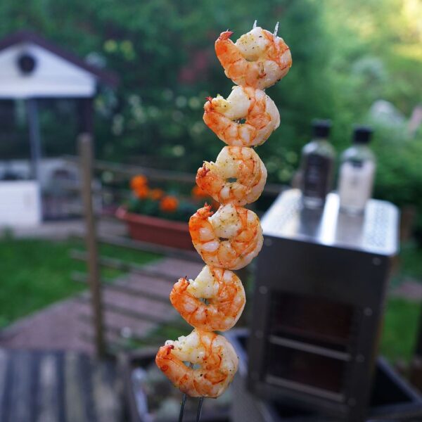 Grillvarras teleskoop 4tk/pk