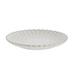 Taldrik Camille valge Ø20,5x h2,5cm