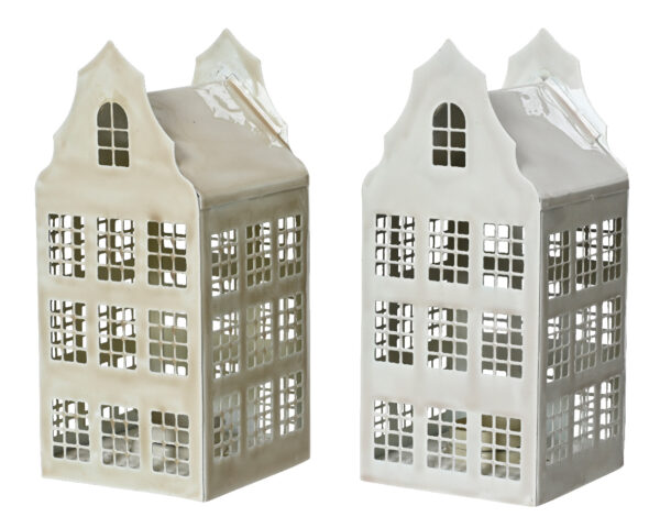 Latern maja värvivalik 1tk 9x9x h20cm