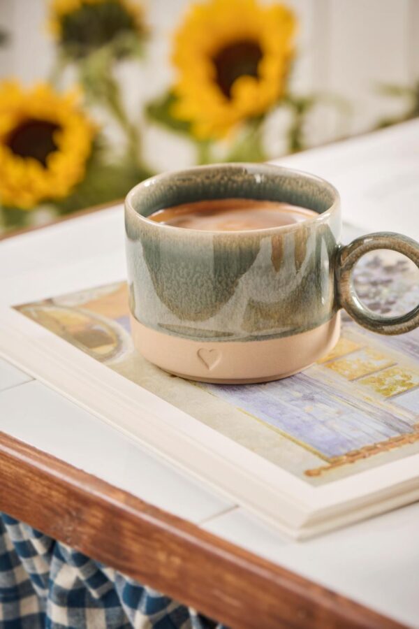 Kruus südamega roheline 290ml