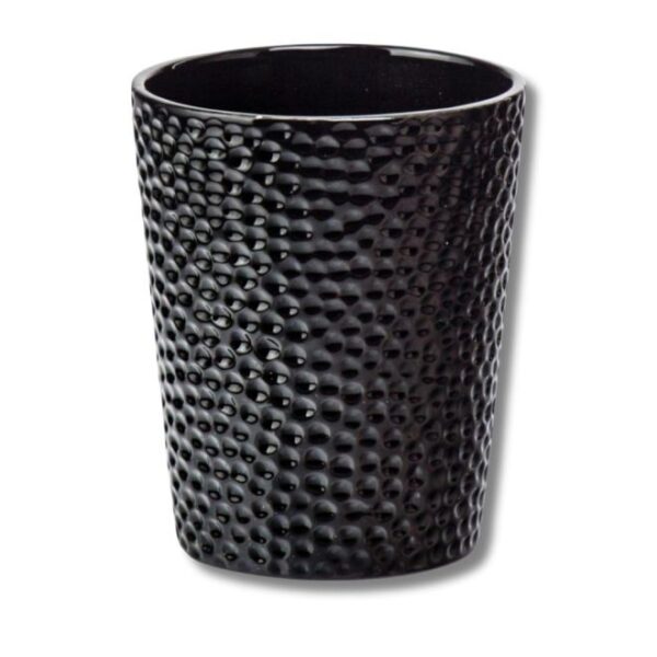 Orhideepott Barcelona Ø13x h15cm must