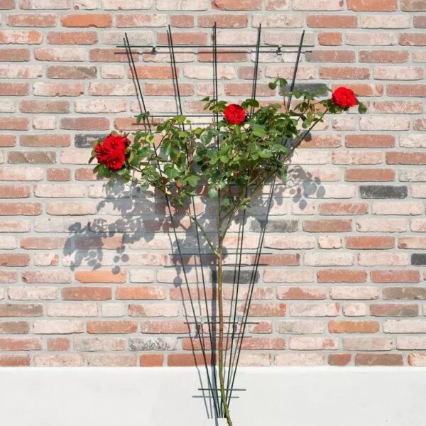 Võresein Nature metallist V-kuju hõbedane h145x5-75cm