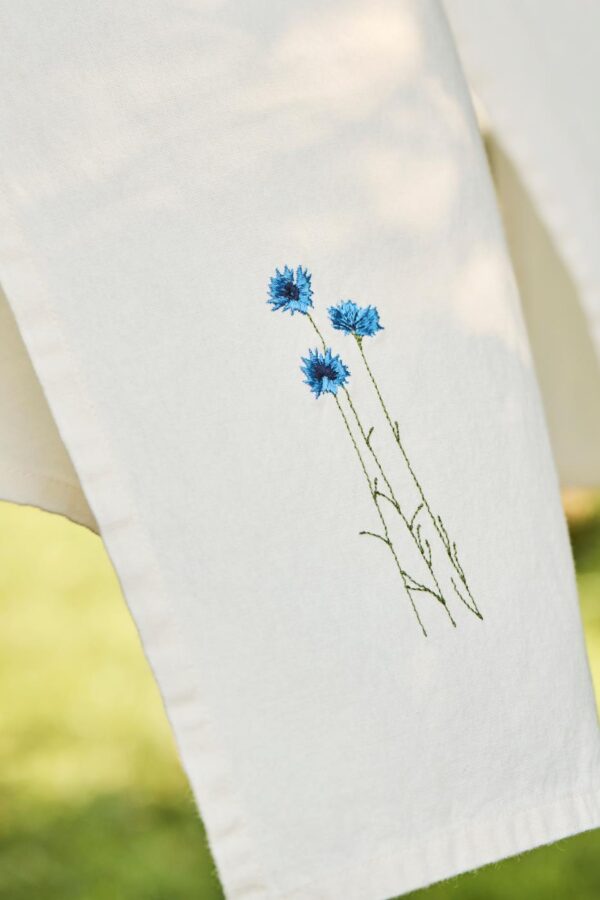 Salvrätik rukkililledega kreem 50x70cm